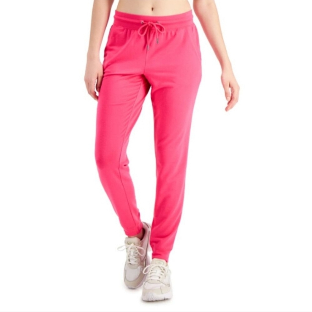 Ideology joggers pink size small NWT